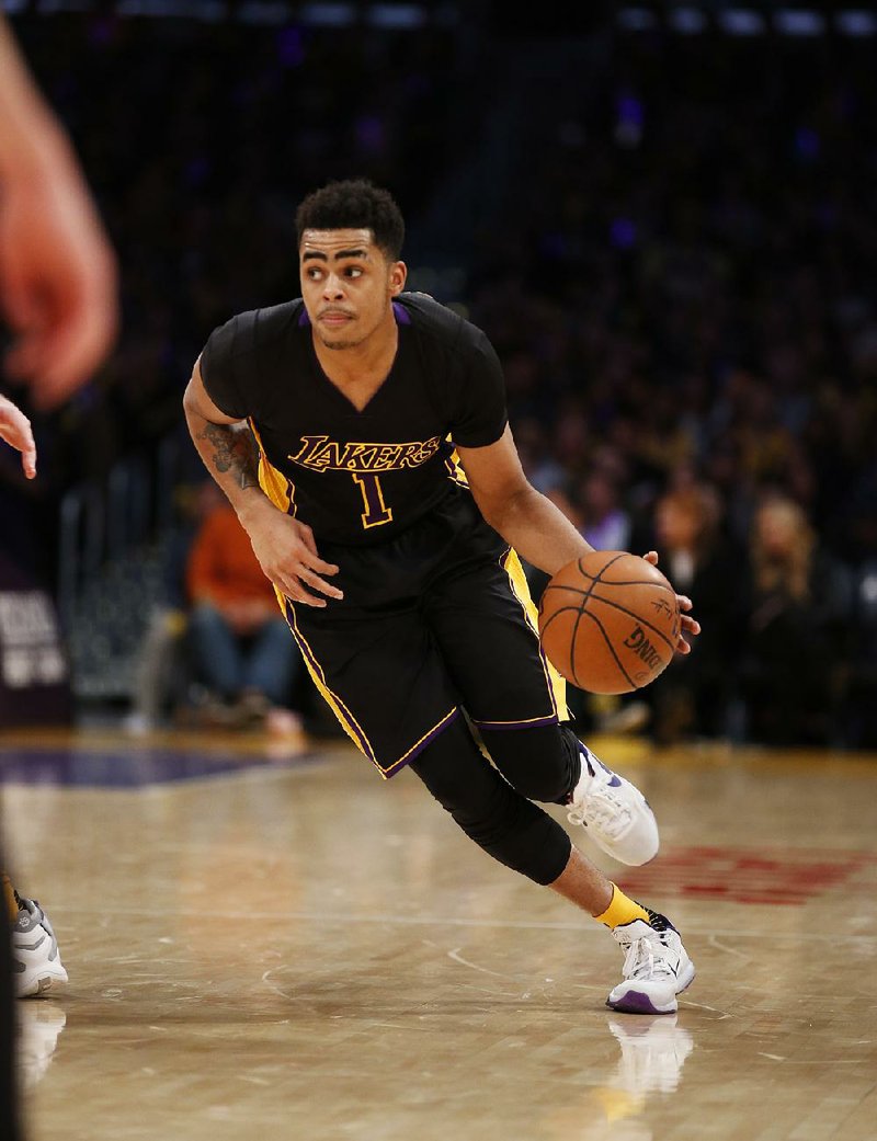 Los Angeles Lakers’ D’Angelo Russell scored 19 of his 27 points in the second half, which almost helped the Lakers overcome a 21-point deficit before losing 118-115 to the Sacramento Kings on Thursday night.