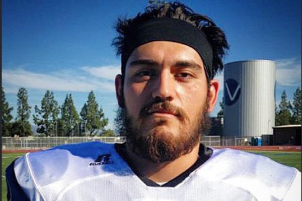 Paul Ramirez is an offensive lineman at San Bernardino Valley College in California.