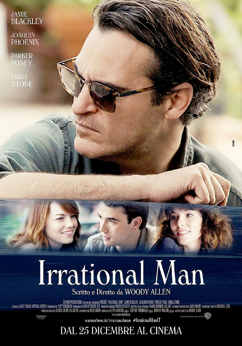 Poster art for Woody Allen's Irrational man. 