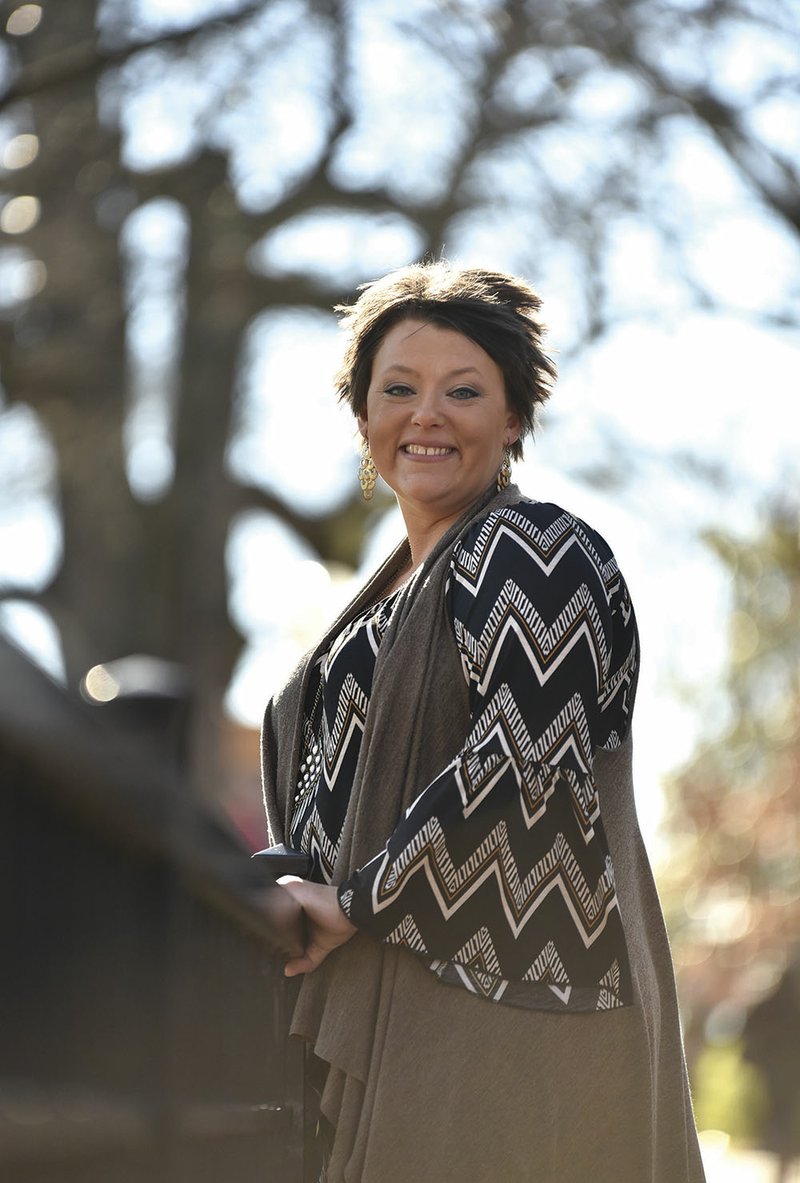 Harding University Assistant Professor Crystal Whittington is shown on campus, where she is working on several projects in the family and consumer sciences department. 