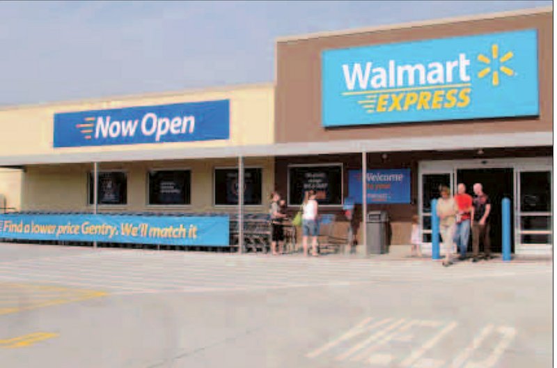 Gentry's Walmart Express Store, which opened in 2011, along with those in Decatur and Gravette, will close by the end of January, according to information released by Walmart on Jan. 15.