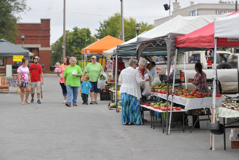 NWA Democrat-Gazette/File photo - The Rogers Farmers Market has hired a new manager.