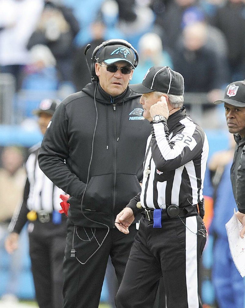 Carolina Panthers Coach Ron Rivera (left) has banned hoverboards from the team’s facilities for safety reasons. “Have you seen these things on You- Tube blowing up?” Rivera said.
