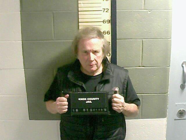 This Monday, Jan. 18, 2016 photo provided by the Knox County Jail shows Don McLean. 