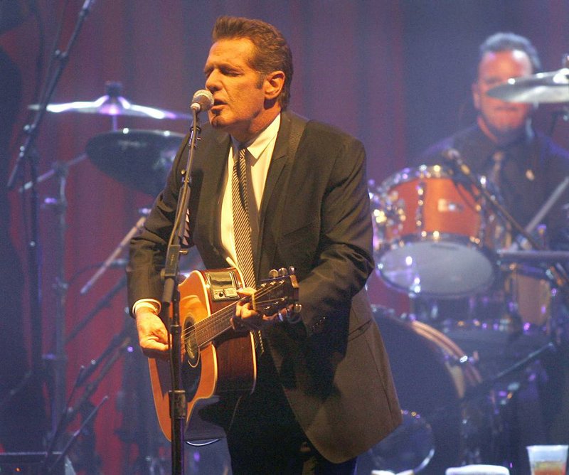 Glenn Frey of the Eagles performs at Muhammad Ali’s Celebrity Fight Night XVI in Phoenix in this March 20, 2010, photo. The Eagles said band co-founder Frey died Monday in New York. He was 67.
