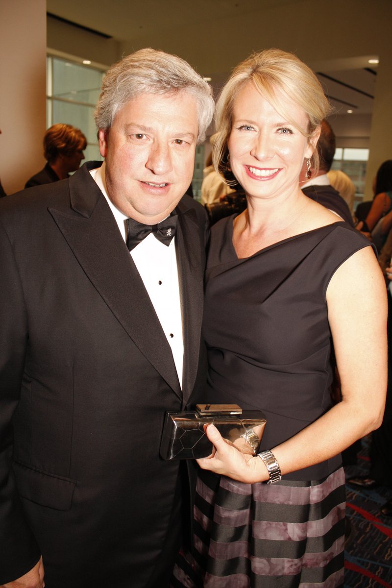 Attorney and University of Arkansas System Trustee John Goodson and his wife, Arkansas Supreme Court Justice Courtney Goodson, attend a charity event in this 2̶0̶1̶2  2014 file photo.
(An earlier version of this caption that also appeared in the newspaper contained an incorrect date.)

