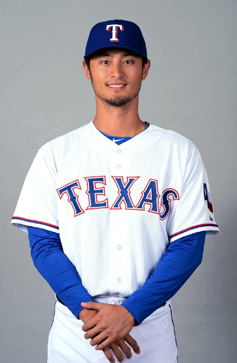 Texas Rangers pitcher Yu Darvish.