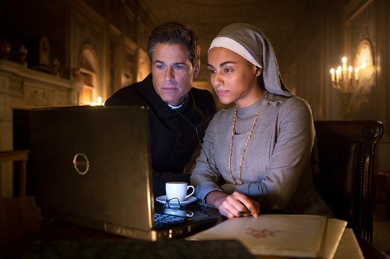 Rob Lowe and Gaia Scodellaro star in the British comedy/drama You, Me and the Apocalypse airing at 7 p.m. today on NBC.
