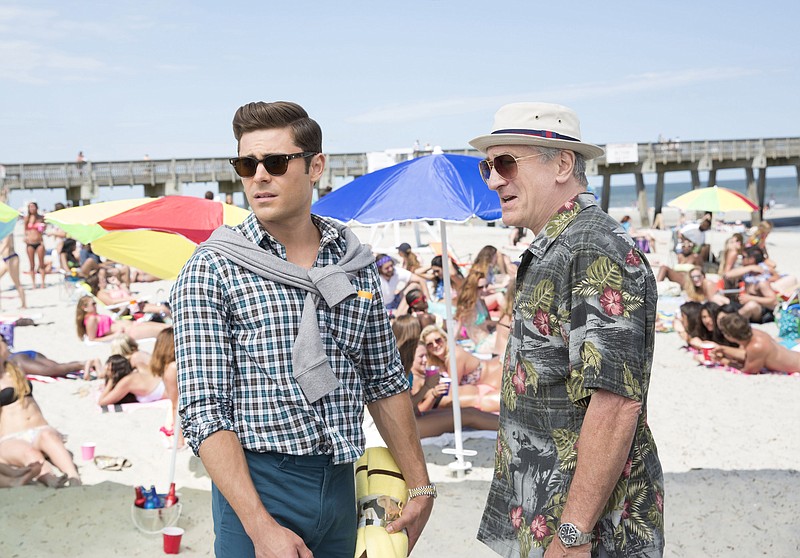 Zac Efron and Robert De Niro star in the comedy Dirty Grandpa. It came in fourth at last weekend’s box office and made about $11.1 million.