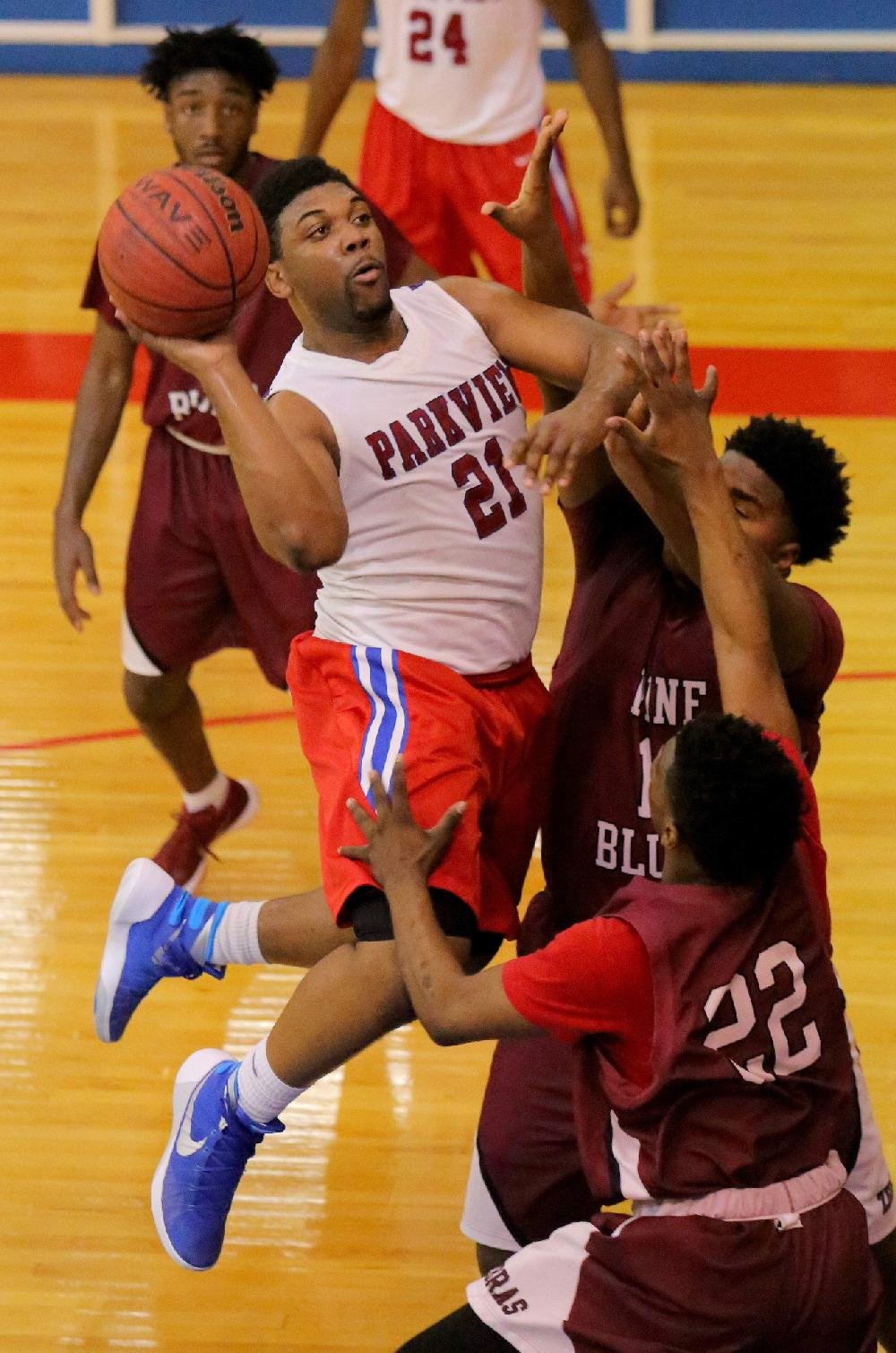 Pine Bluff Vs Parkview Basketball