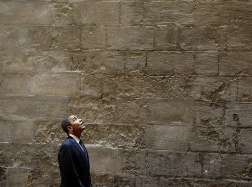  In this Thursday, June 4, 2009 file photo, U.S. President Barack Obama tours the Sultan Hassan Mosque in Cairo, Egypt.