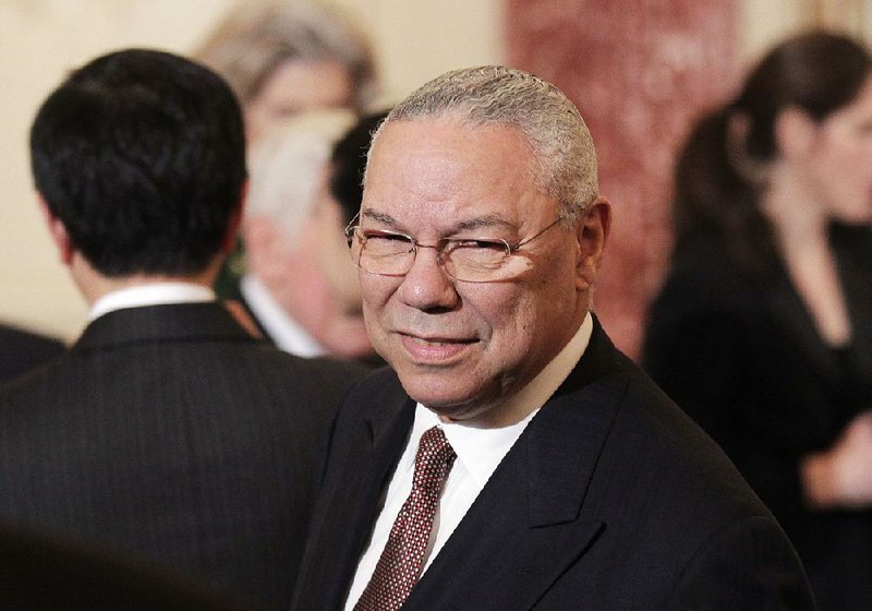 Former Secretary of State Colin Powell  