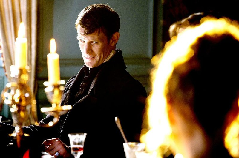 The obsequious Parson Collins (Matt Smith) sets his cap for young Lizzie Bennet in the PG-13 horror-romance Pride and Prejudice and Zombies.