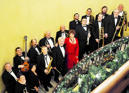 Submitted photo TUNEFUL EVENING: Members of the Stardust Big Band will perform during the upcoming Valentines In The Village Concert, set for Feb. 12 in Woodlands Auditorium. Tickets are now on sale.