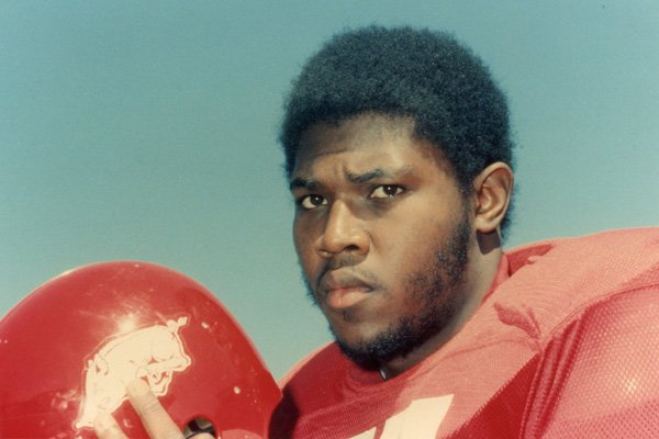 Dennis "Dirt" Winston played at Arkansas from 1973-1976.