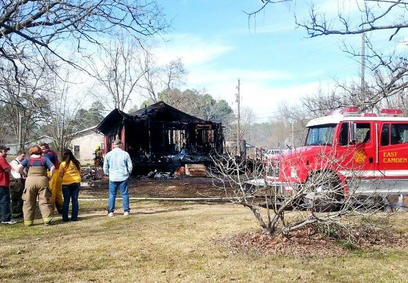 A house fire occurred on North Walnut Street in Bearden Friday afternoon.