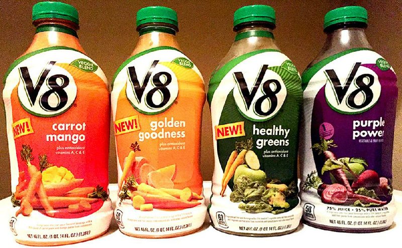 V8 Veggie Blends juices 