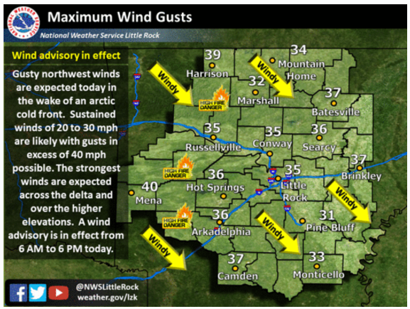 Graphic by the National Weather Service