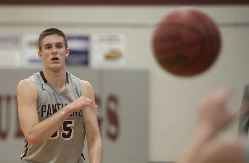 J.T. Wampler/NWA Democrat-Gazette Siloam Springs senior Kyle Snavely says the goal for the Siloam Springs Panthers is to win a 6A state championship.