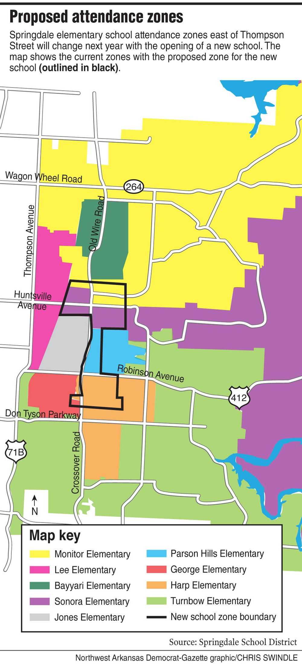 Springdale board to hear update on plan to shift students