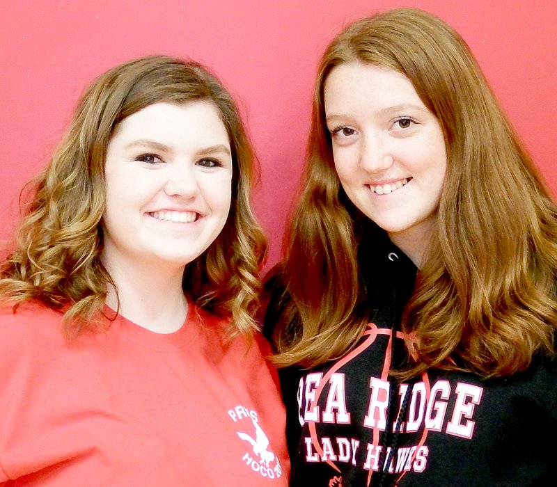 Managers for the varsity Lady Blackhawks are: Lexie Garrett, Rylie Hickman and Katelyn Ralph (not pictured).