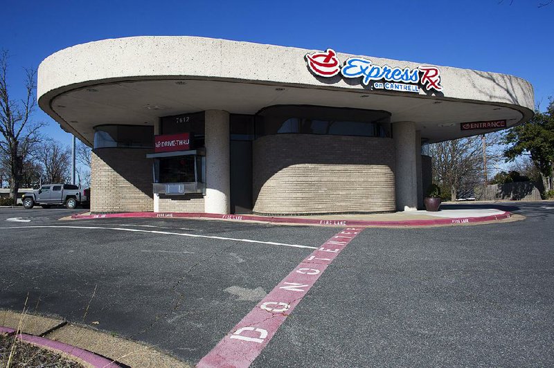 This Express Rx store is on Cantrell Road in Little Rock. The company, founded by four former executives at USA Drug, is expanding its stores and services. 