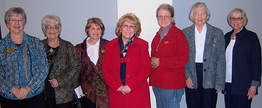 Members admitted to Dames of the Court of Honor
