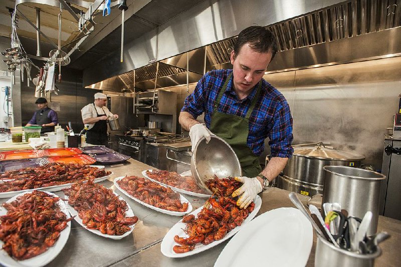 Matthew McClure, executive chef at The Hive in Bentonville, is one of the James Beard Foundation’s 20 “Best Chef: South” semi-finalists. 