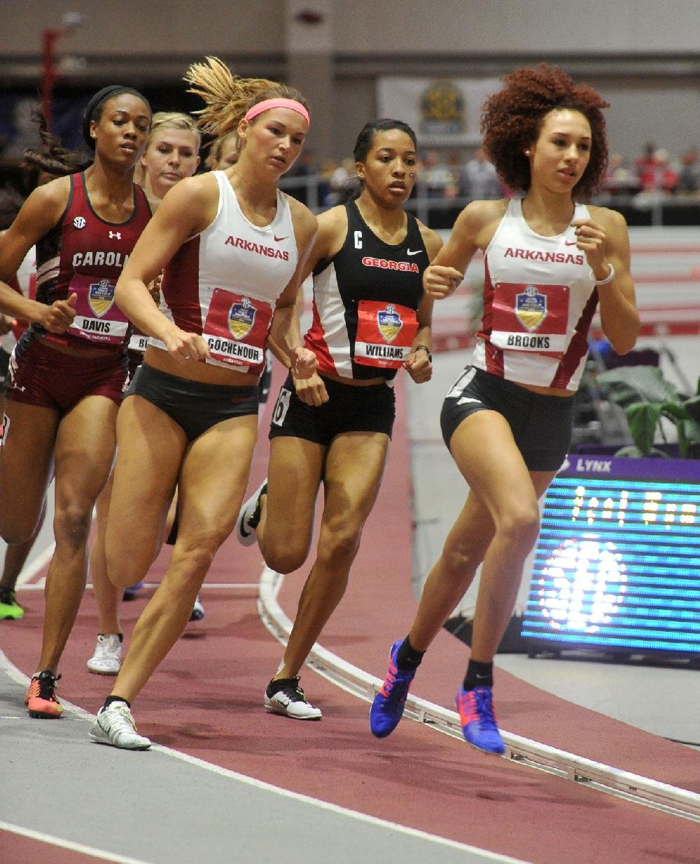 SEC Indoor Track Championships, Day 1