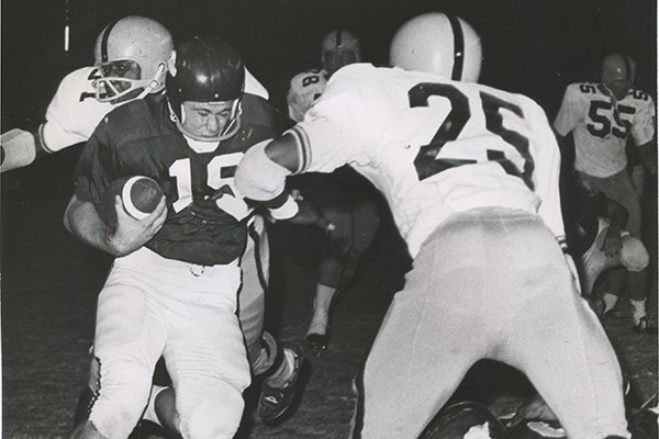 Fred Marshall was quarterback for Arkansas' national championship team in 1964. 