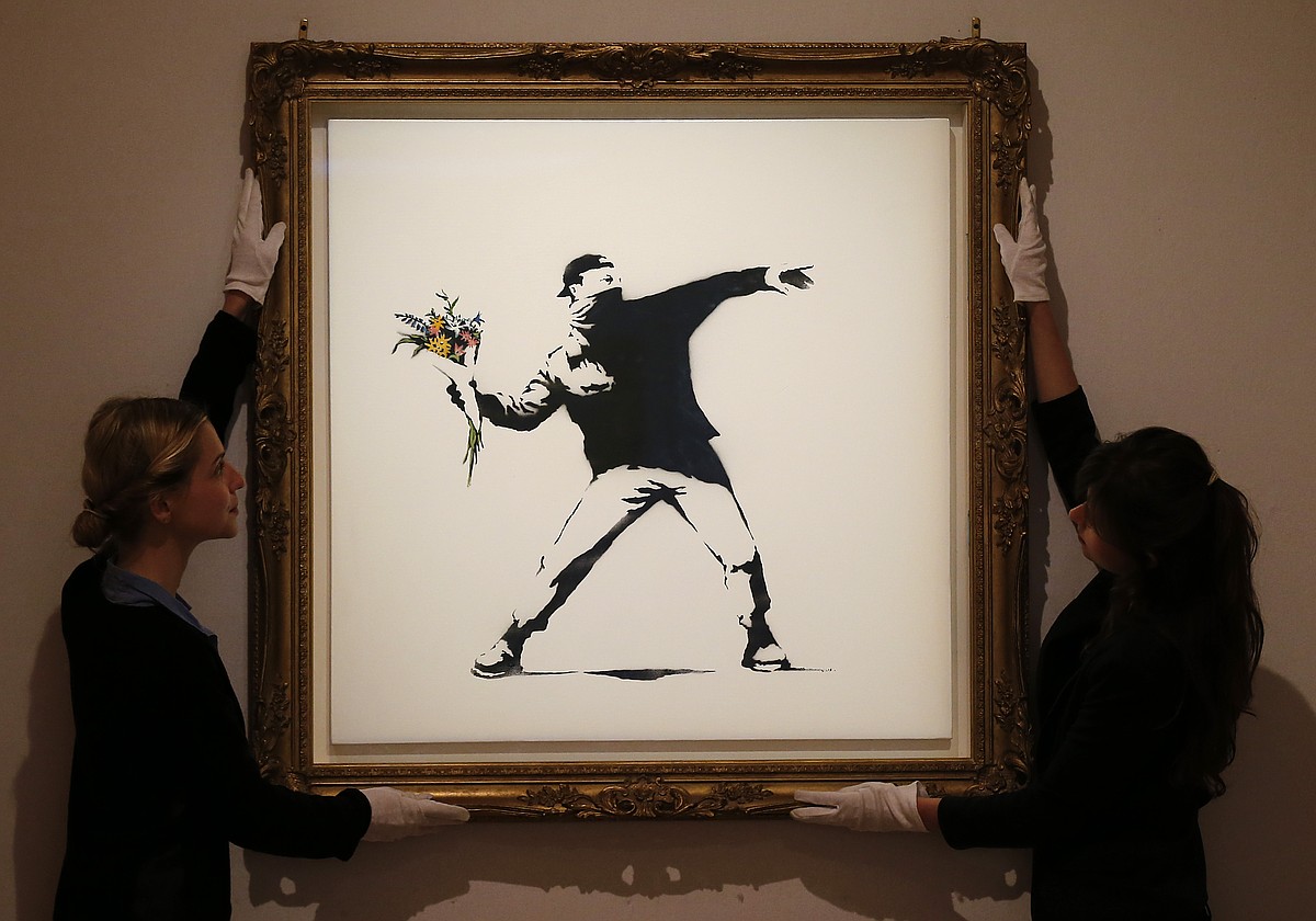 Banksy Spring Scientists use math to hunt for identity of elusive Banksy | Hot ...