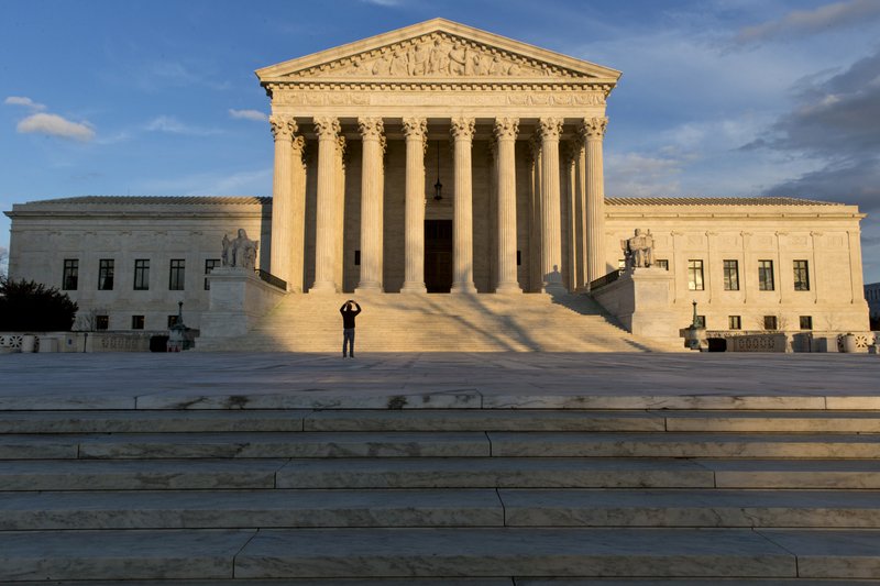 In this Feb. 17, 2016 photo, the Supreme Court is seen in Washington. 