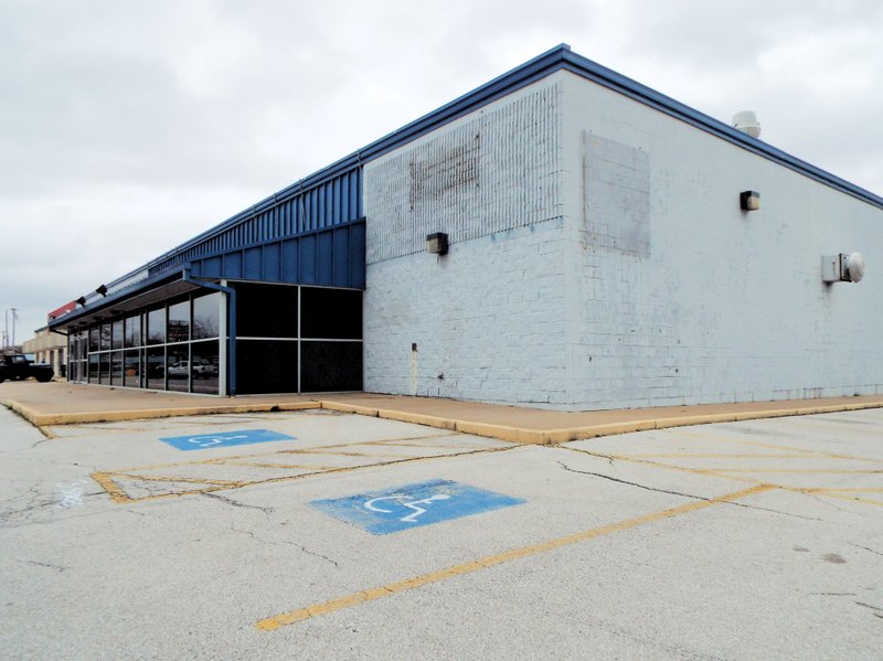 After a complete remodel, this building will become the home of a new Harps Foods store in Gentry. Plans are to have the new store open by the end of this year.