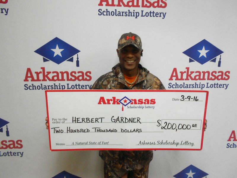 10 lottery ticket a 200,000 winner for Arkansas man The Arkansas