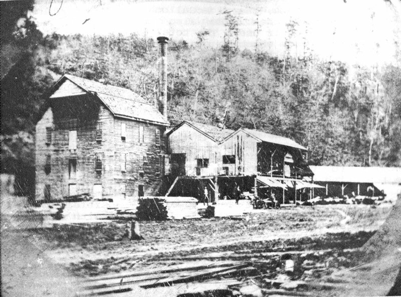 Van Winkle’s mill is shown in about 1870. “Van Winkle lumber was used to build Old Main,” says Jamie Brandon, University of Arkansas station archeologist with the Arkansas Archeological Survey. “The lumber rebuilt Fayetteville after it was burned in the Civil War. In the 1870s, it built railroad towns like Rogers and Eureka Springs.”