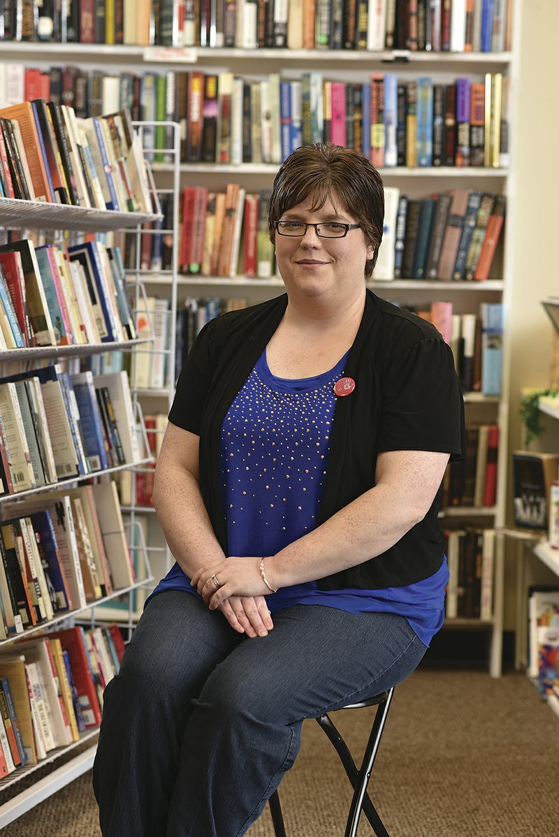 Dixie Evans, director of the Literacy Council of White County, sits in the White County Public Library. Since taking the reins of the Literacy Council in October of last year, Evans has hit the ground running as she tries to promote literacy in the communities of White County.