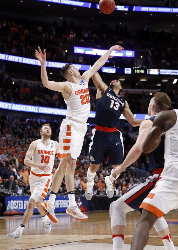 Syracuse edges Gonzaga for spot in Elite 8