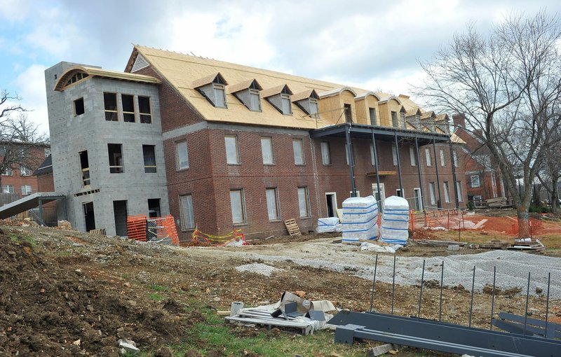 2016 FILE PHOTO: The Lambda Chi Alpha Fraternity house at 120 Stadium Drive was undergoing renovations in 2016. 