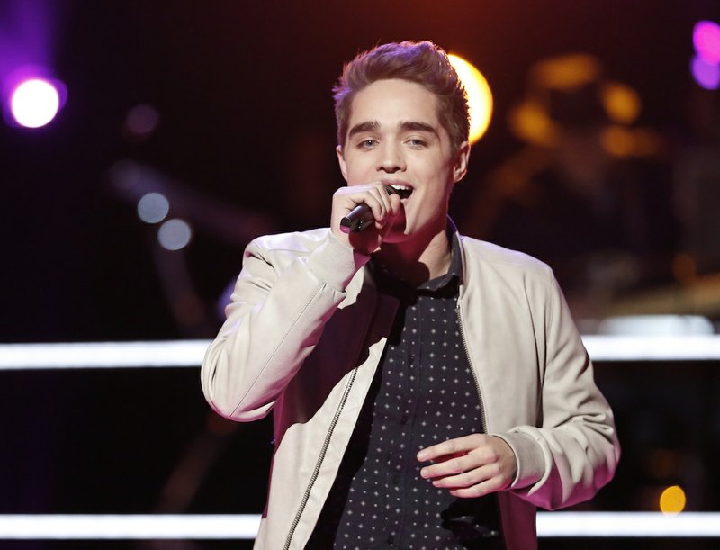 Harrison native Trey O'Dell performs in the battle rounds on NBC's "The Voice," which aired Tuesday, March 22, 2016.