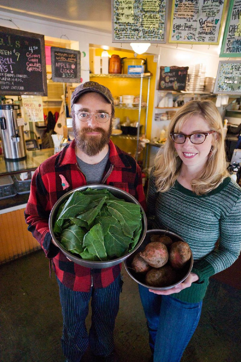 Root Cafe co-owner Jack Sundell (with wife Corri Bristow Sundell) says long-awaited renovations are underway.
