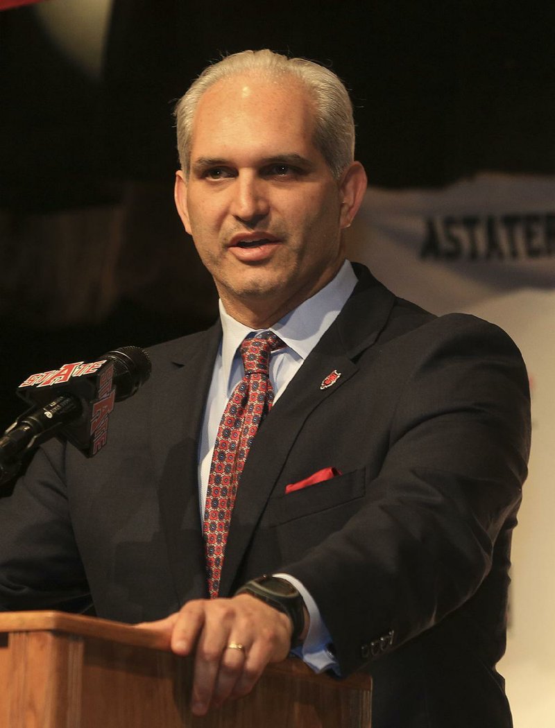 Arkansas State Director of Athletics Terry Mohajir 