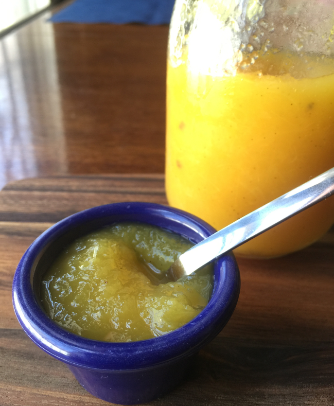 FRONT BURNER Ketchup made with pineapple adds zing