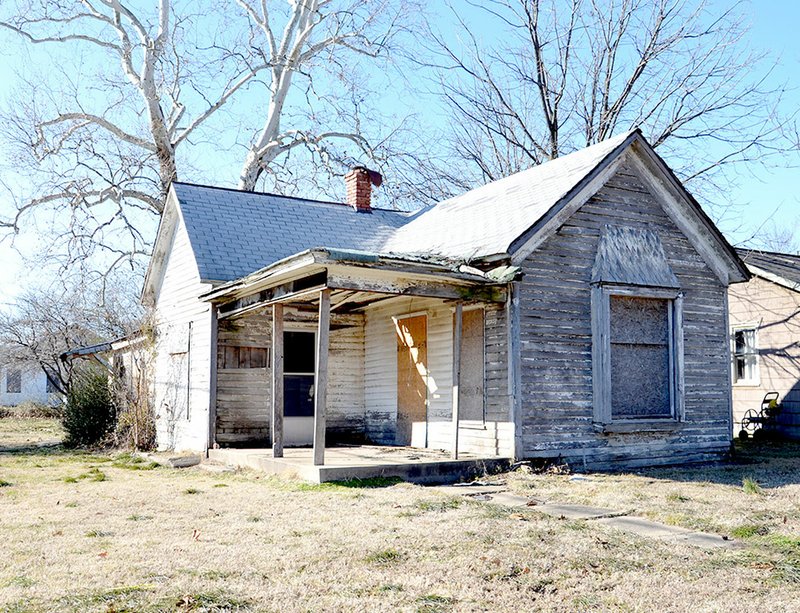Submitted Photo The W.D. and Kate McGaugh House, located on North Rust Avenue, is a ca. 1902 wood-frame cottage. It will be considered for inclusion on the Arkansas Register of Historic places and then restored.