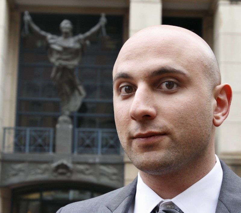 In this Jan.18, 2011 file photo, attorney Gadeir Abbas is seen outside the federal courthouse in Alexandria, Va. 