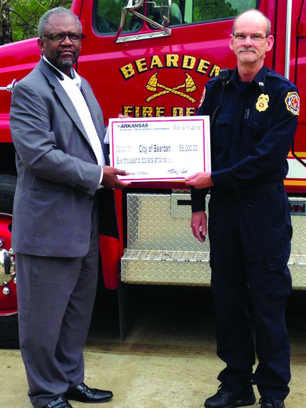 Bearden FD receives funds