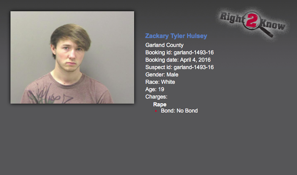 Teen Charged In Rape Of Arkansas 13 Year Old Girl Police Say