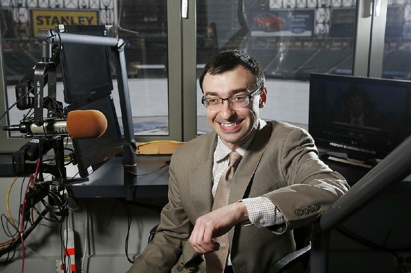 Jason Benetti, who has cerebral palsy, has gone from an intensestudent at Syracuse to earning a law degree at Wake Forest and now to the television broadcasting booth calling Chicago White Sox games in just a decade. Benetti figures his broadcasting career can serve as an inspiration. “To be visible and to bring some amount of joy and hope to a large group of people that has some sort of disability, to be able to do that and have that be a portion of a legacy whenever I leave the Earth, I have to, I have to,” Benetti said. “I’ve got to show that it’s OK to look a little bit different and be on TV.”