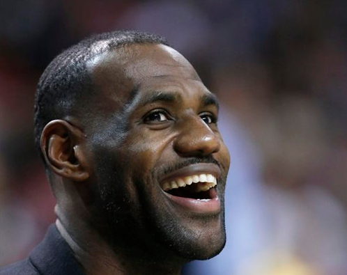 LeBron James shows off pizza game during visit | The Arkansas Democrat ...