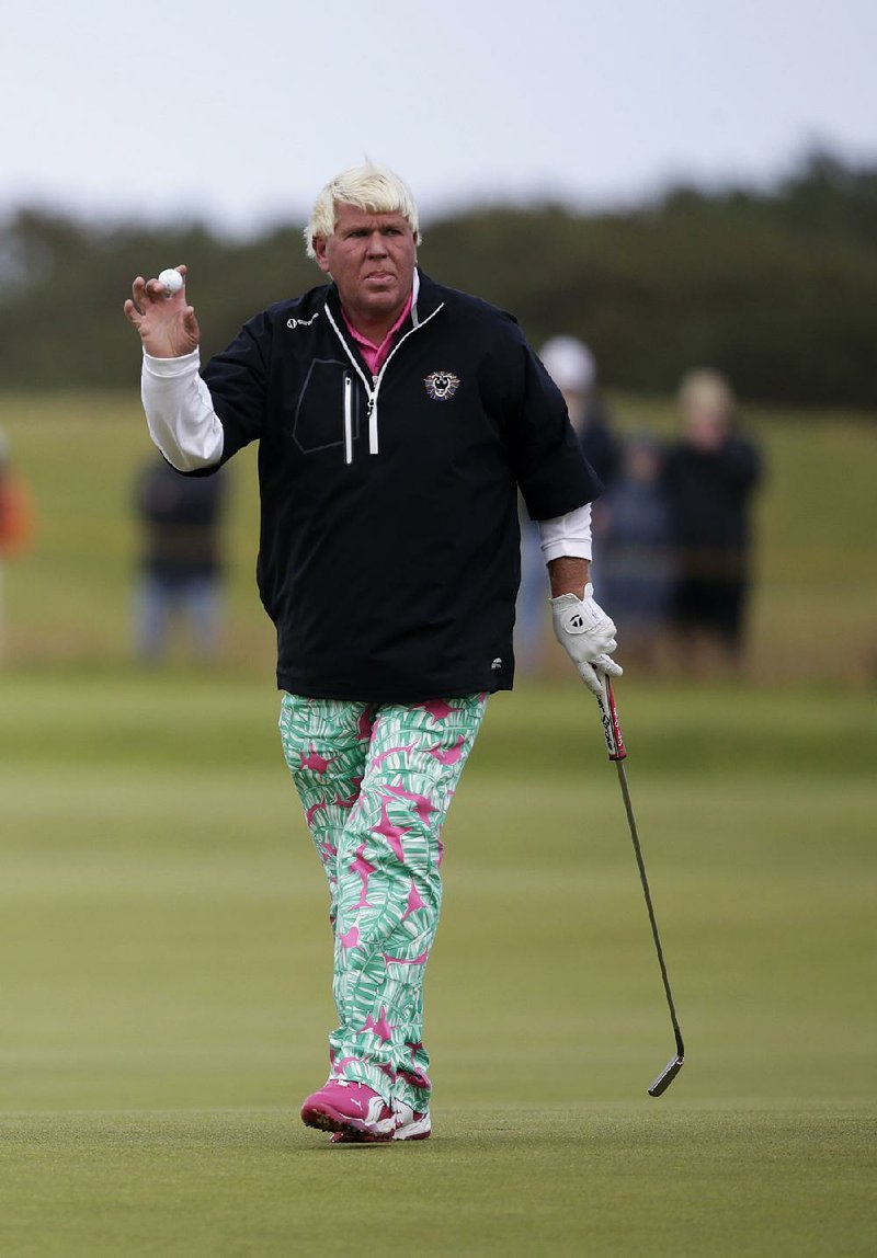 John Daly (Dardanelle, Arkansas Razorbacks) predicted Danny Willett could win the Masters last week, citing Willett’s ability to putt on fast greens.