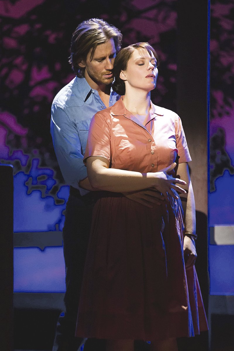 The musical version of “The Bridges of Madison County” is based on the Robert James Waller novel that hit the best seller list in 1992. Actor Andrew Samonsky says the love between the characters in the play “is something much bigger than the two of them.”